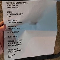 Blame Canada Tour setlist